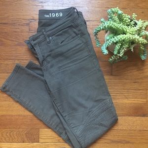 GAP 1969 Always Skinny Moto Denim